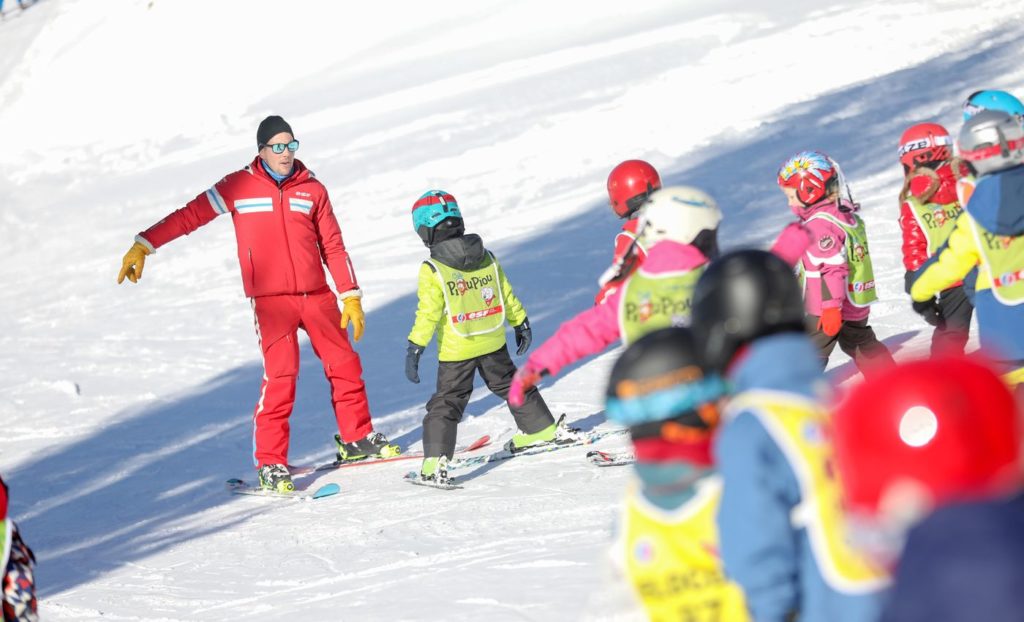 Magasin Ski Tennis 
Photo neige enfants ski